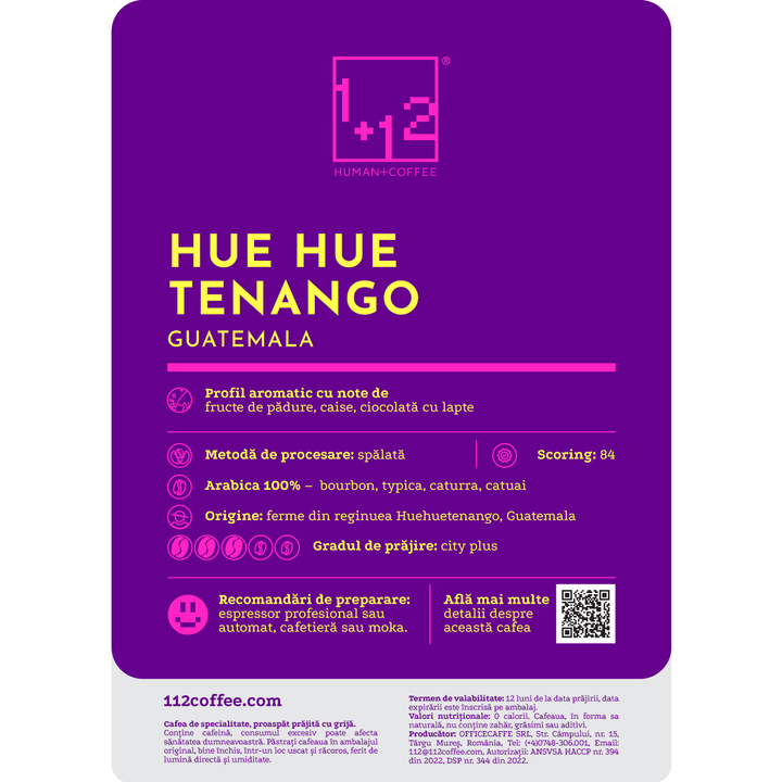 Guatemala Huehuetenango Cafea de Specialitate