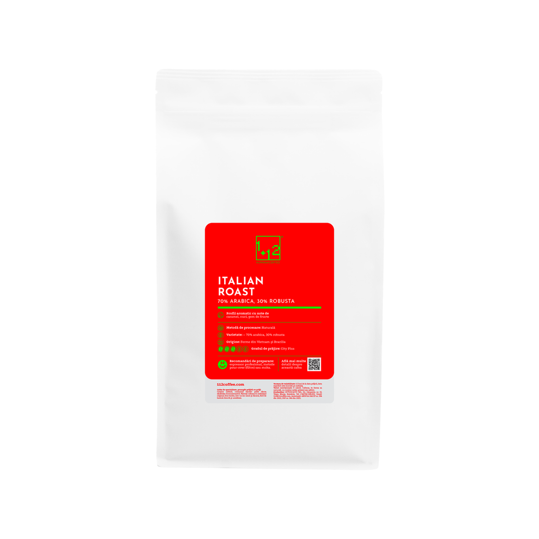 Italian Roast arabica/robusta Cafea de Specialitate