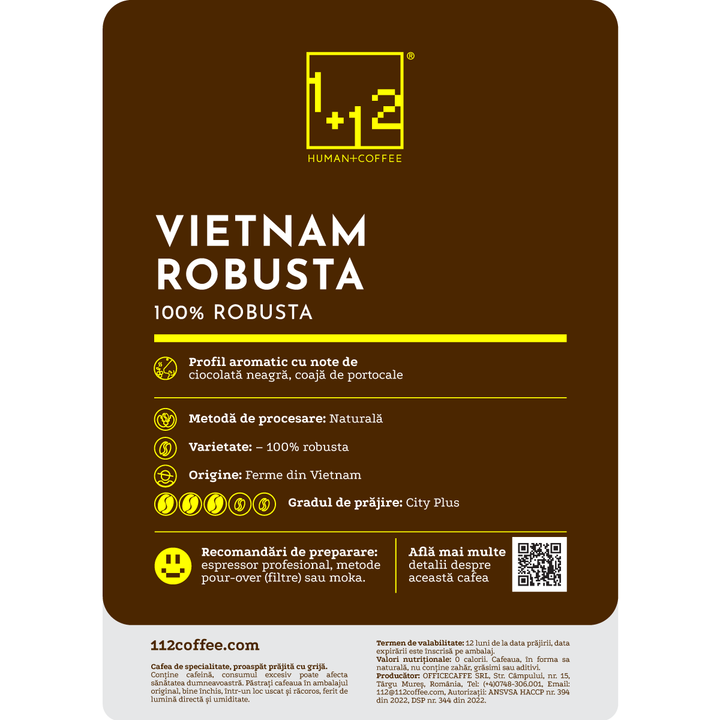 Vietnam Robusta Cafea de Specialitate