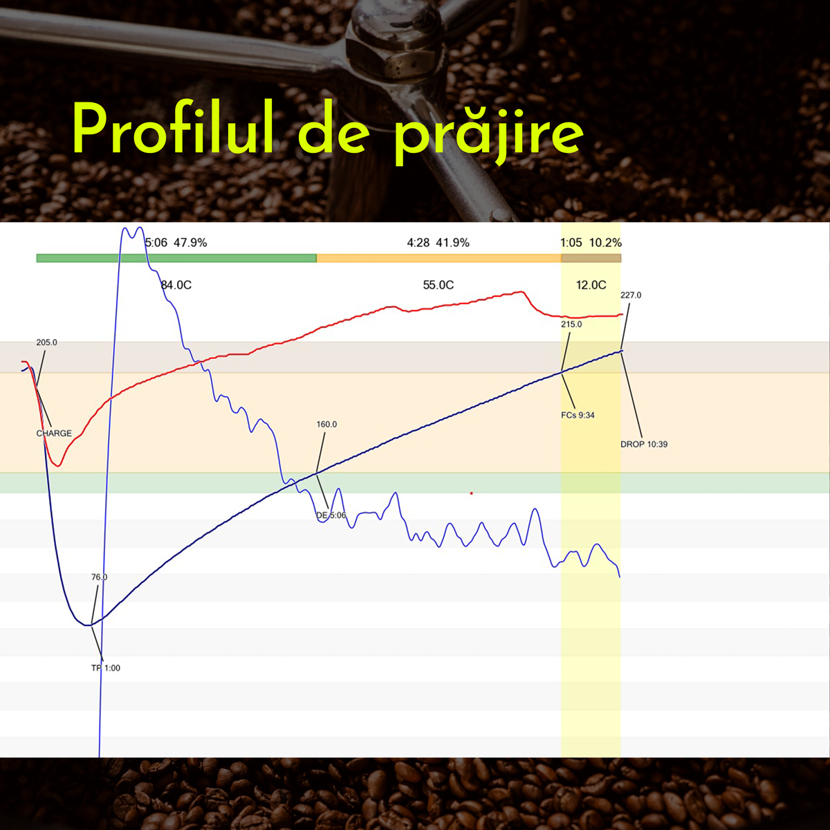 Profilul de prăjire