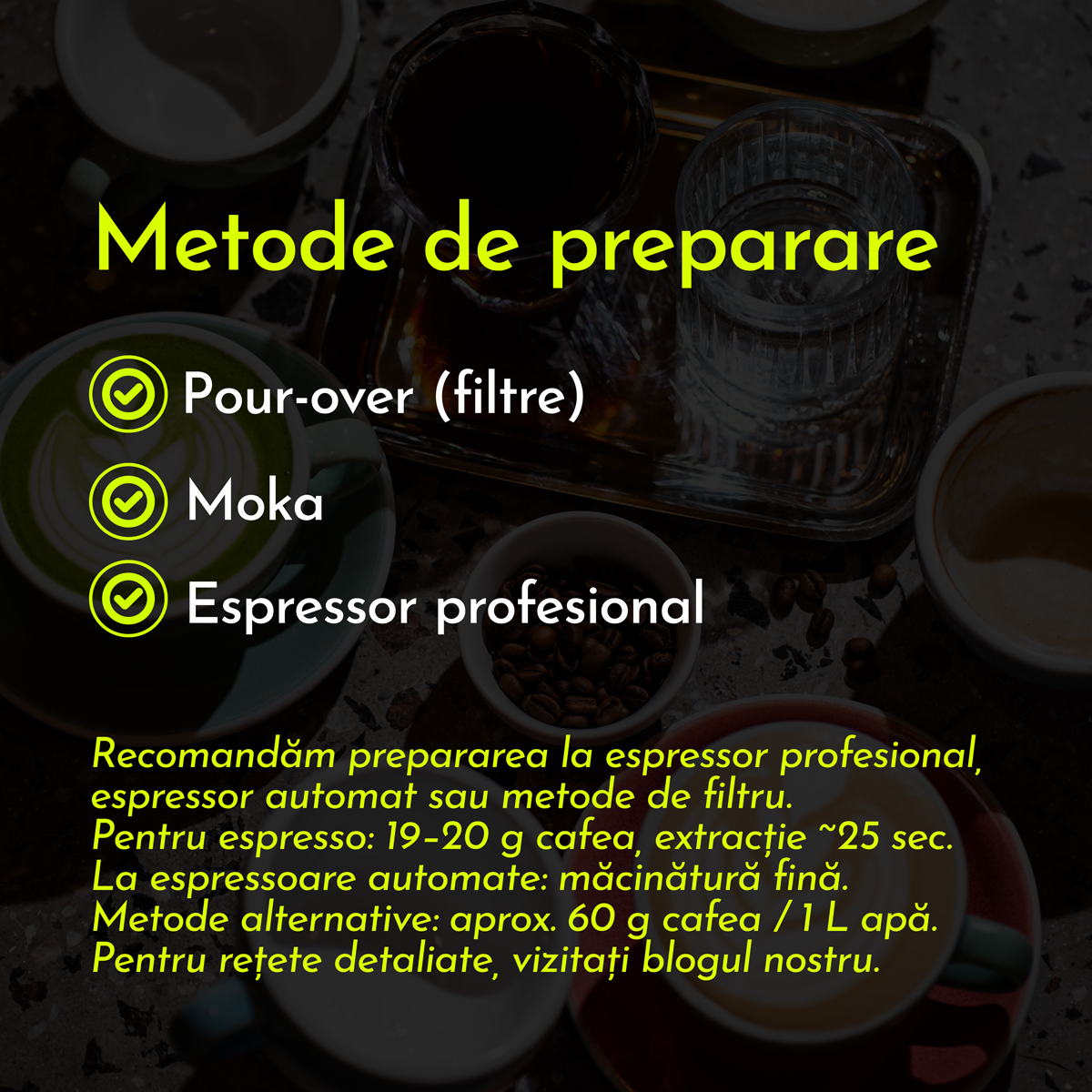 Metode de preparare