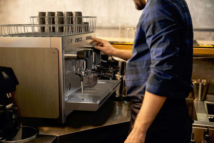 Espressor Iberital Tandem 2 Groups - Wood - 112 Coffee Roastery