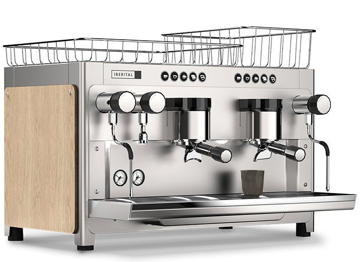 Espressor Iberital Tandem 2 Groups - Wood - 112 Coffee Roastery