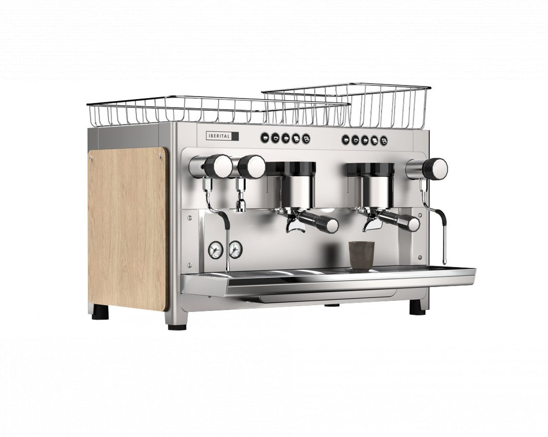 Espressor Iberital Tandem 2 Groups - Wood - 112 Coffee Roastery