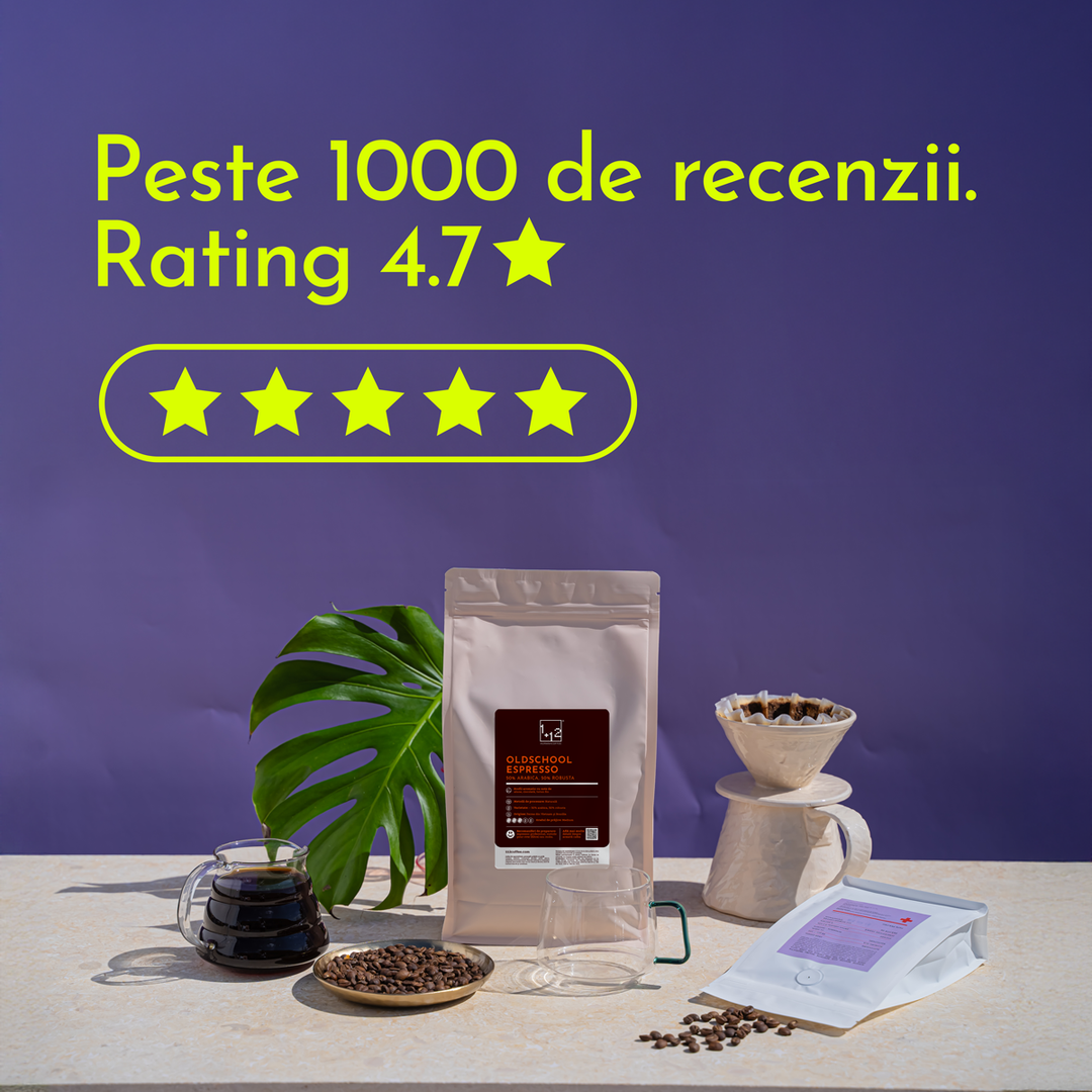 Oldschool Espresso Arabica/Robusta Cafea de Specialitate