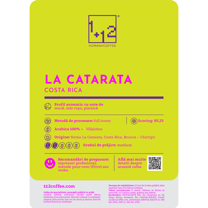 Costa Rica La Catarata Cafea de Specialitate