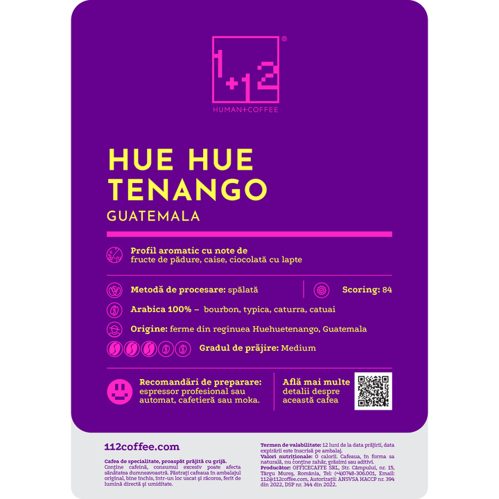 Guatemala Huehuetenango Cafea de Specialitate