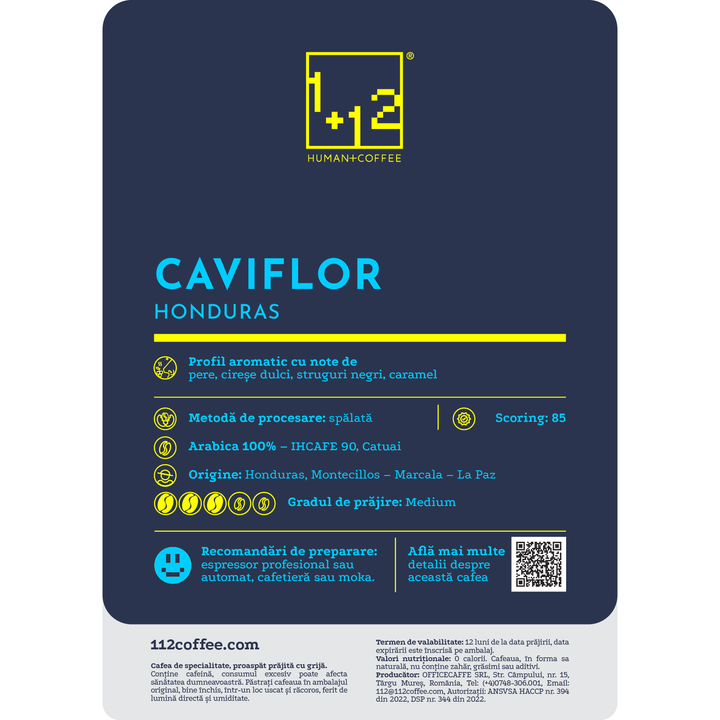 Honduras Caviflor Cafea de Specialitate