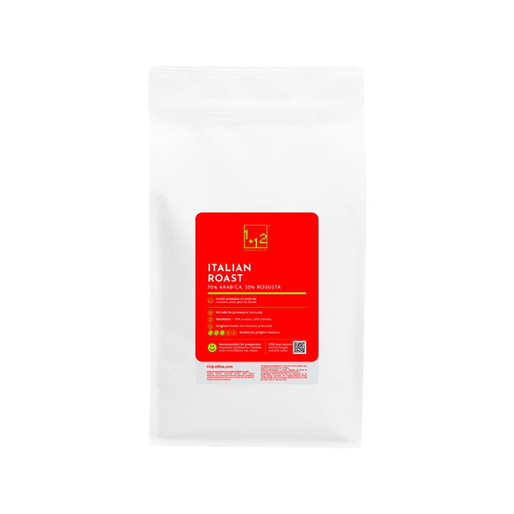 Italian Roast arabica/robusta Cafea de Specialitate