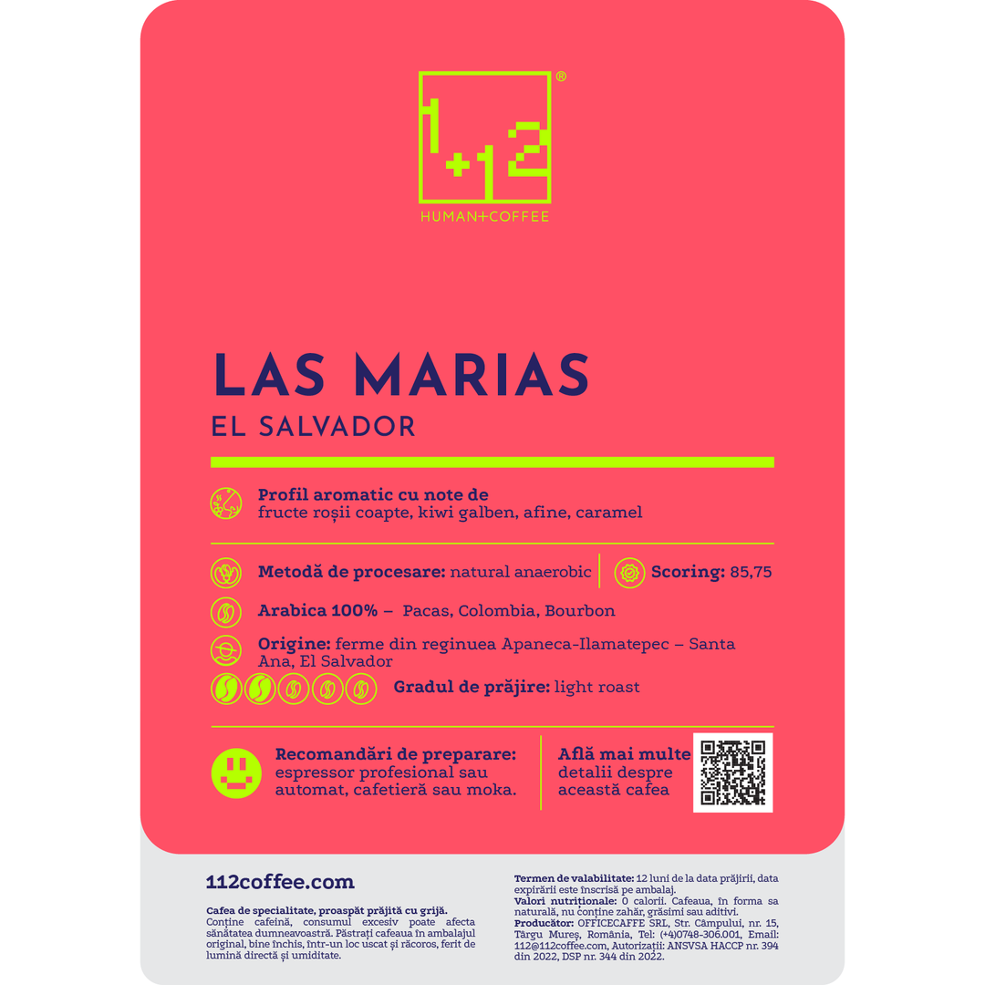 El Salvador Las Marias Cafea de Specialitate