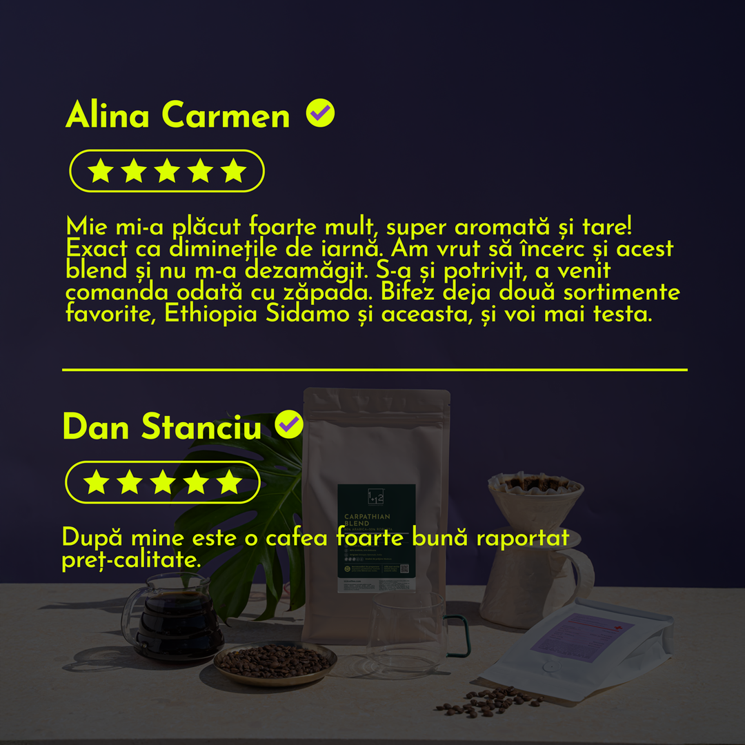 Carpathian Blend arabica/robusta Cafea de Specialitate