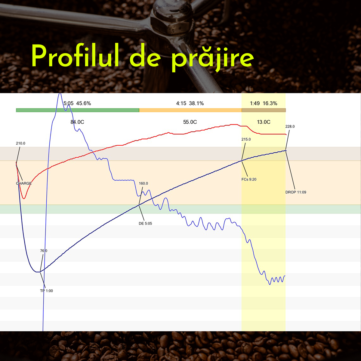 Profilul de prăjire