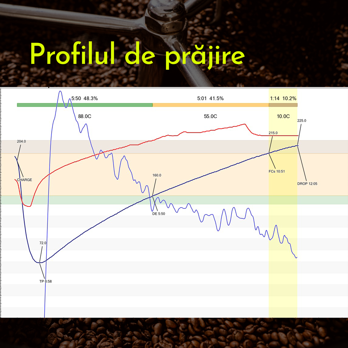 Profilul de prăjire
