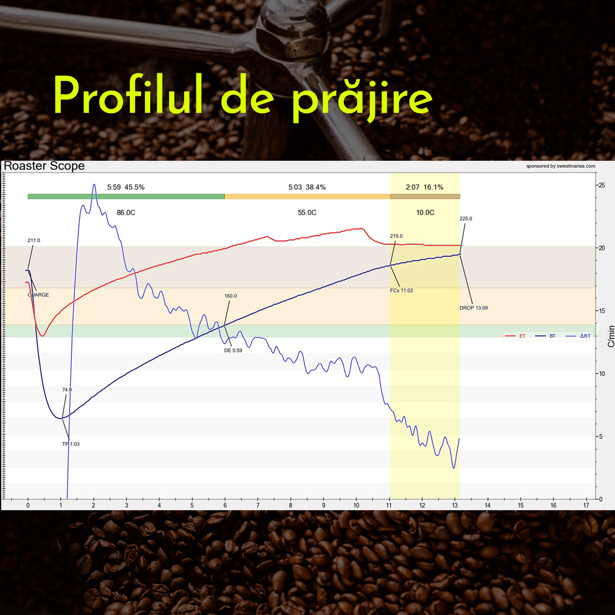Profilul de prăjire