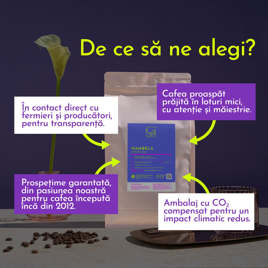 Ethiopia Guji - Hambela Cafea de Specialitate