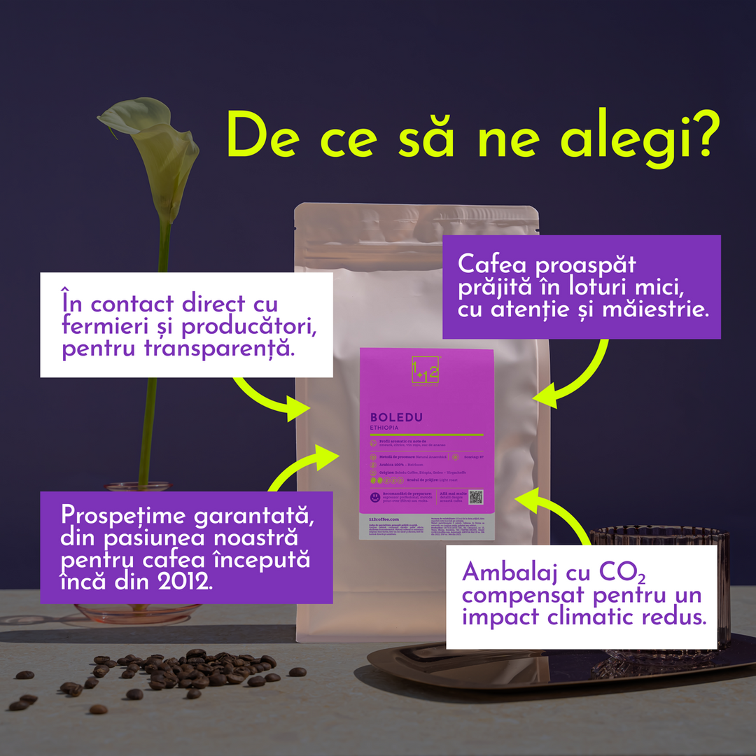 Ethiopia Boledu Cafea de Specialitate